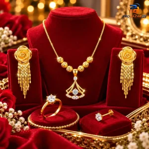 18K Gold Plating Earrings Combo (1)