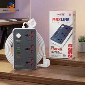 3-Type Port Fast Charging Multiplug (5)