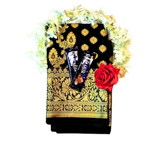 4 Celebration Silk black