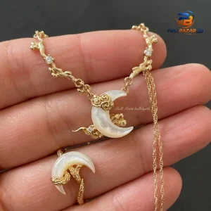 Midnight Rose Necklace & Ring (3)